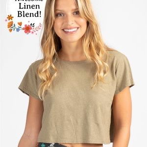 Natural Life All Day Tee in sage